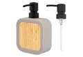 Produktbild: eluno Seifenspender für 300 ml Flüssigseife, mit Bambus und Kratzschutz