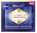 Produktbild: Nivea Cellular Luminous 630 Nachtcreme gegen Pigmentflecken 50ml