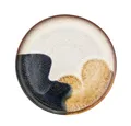 Produktbild: Bloomingville Teller Jules, Ø 28,5 cm, aus Steingut, Speiseteller, großer flacher Essteller, Dekoteller, nordisches / dänisches Design