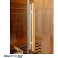 Produktbild: Sauna RIGA für 3 Personen, 150x120x190 cm, aus HEMLOCK, inklusive Saunaofen
