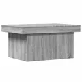 Produktbild: Couchtisch Grau Sonoma 100x55x40 Cm Spanplatte Beistelltisch