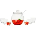 Produktbild: BOHEMIA Cristal Servier-Set 9tlg. Kristall, Kristalloptik Transparent Klar