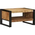 Produktbild: vidaXL Couchtisch 70x50x38 cm Raues Massivholz Mango 4102709