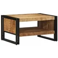 Produktbild: vidaXL Couchtisch 70x50x38 cm Raues Massivholz Mango