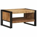 Produktbild: vidaXL Couchtisch 70x50x38 cm Raues Massivholz Mango