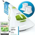 Produktbild: CLEANmaxx Milben-Handstaubsauger mit UV-C-Licht 300W weiß/limegreen - Grün/Weiß
