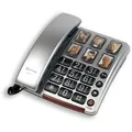 Produktbild: amplicomms BIGTel 40 plus, Großtastentelefon Dark Grey