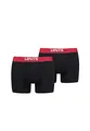 Produktbild: Levi's Herren Boxer Underwear, Black / Red, XXL