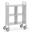Produktbild: fetra 4872 Browagen, (B)810 x (T)385 mm, mit Trennwand, 4 Fächer