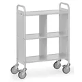 Produktbild: FETRA - Bürowagen 4872 Tischwagen Aktenwagen Ladefläche 720 x 350 mm    - grau -