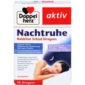 Produktbild: DOPPELHERZ Nachtruhe Baldrian Schlaf-Dragees 30 St.
