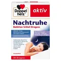 Produktbild: DOPPELHERZ Nachtruhe Baldrian Schlaf-Dragees 30 ST