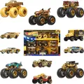 Produktbild: Hot Wheels Spielzeugautos und -Trucks, Monster Trucks Trophy Champions Collection mit Die-Cast-Bigfoot, 5-Alarm, Bone Shaker, Mega-Wrex und Tiger Shark sowie 6 Autos, JDW07