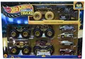 Produktbild: Hot Wheels Monster Trucks Trophy Champions Bigfoot Exklusives Gold Set 50th Anniversary