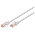 Produktbild: Digitus CAT 6 S-FTP Patchkabel, LSZH, AWG 27/7, Länge 7 m DK-1644-070 LAN-Kabel, (7.00 cm), Halogenfrei, verdrillte Paare, mit Rastnasenschutz, Flammwidrig