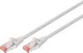 Produktbild: Digitus DK-1644-070 RJ45 Netzwerkkabel, Patchkabel CAT 6 S/FTP 7.00m Grau Halogenfrei, verdrillte Paare, mit Rastnasenschutz