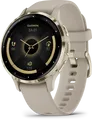Produktbild: Garmin Venu 3S - 41 mm - French Gray - intelligente Uhr mit Band - Silikon - Handgelenkgröße: 110-175 mm - Anzeige 3.04 cm (1.2