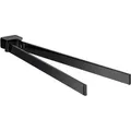 Produktbild: Emco Handtuchhalter Loft 055013341, schwarz, zur Wandmontage, Aluminium, 2 Arme zu je 43,7 cm