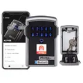 Produktbild: Master Lock Smart Connected Schlüsseltresor, Verschlüsselung nach Militärstandard, Aussen, Wandhalterung, Bluetooth oder Zahlencode, 12.7 x 8.3 x 5.9 cm