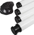 Produktbild: 4er Set Tischbein 60 x 710 mm weiß