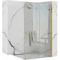 Produktbild: REA - duschwand cortis gold 120