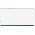 Produktbild: HERMA Buchumschlag 340 x 560 mm HERMÄX blauer Rand transparent Buchhülle Einband