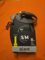 Produktbild: flexi Giant S/M May 25kg, Gurtleine - Schwarz/Neon, 8m, NEU