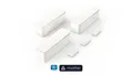 Produktbild: Bosch Smart Home smarter Tür-/Fensterkontakt II [+M] (weiß) 3er-Pack