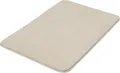 Produktbild: Kleine Wolke Badteppich Marco sandbeige Polyester 60 x 90 cm  Badteppich
