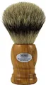 Produktbild: Hans Baier Exclusive Rasierpinsel Silberspitze Olivenholz - Größe. 2