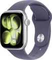 Produktbild: Apple Watch Series 11 GPS 42 mm Aluminiumgehäuse Sport Band Nebelviolett M/L
