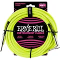 Produktbild: Ernie Ball EB6080 Instrumentenkabel Gewebe gerade/gewinkelt gelb 3m | Neu