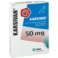 Produktbild: Karsivan 50 veterinär Filmtabletten