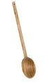 Produktbild: Kochlöffel Olivenholz 30cm oval braun Küchenhelfer Holz spülmaschinenfest