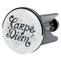 Produktbild: Sanilo Waschbeckenstöpsel Carpe Diem, schöner Stöpsel für das Waschbecken, universal mit Motiv