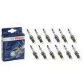 Produktbild: 12x BOSCH Zündkerze Zündkerzen 0 242 240 506  WSR6F