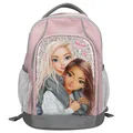 Produktbild: Depesche 13316 TOPModel My BFF - Schulrucksack in Rosa und Grau, mit Model Motiv und Glitzer
