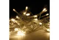 Produktbild: Mojawo Lichtervorhang 10er LED Outdoor Lichterkette Drahtlichterkette warmweiß Batterie