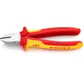 Produktbild: Knipex VERCHROMT VDE 2-K 180 MM / KNIPEX SEITENSCHNEIDER 70 06 180