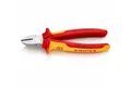 Produktbild: Knipex Seitenschneider Seitenschneider, 180mm, Schutzisoliert 1000V, Isoliert, VDE geprüft, S