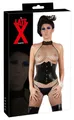 Produktbild: Latex Mieder schwarz XL - Taillenmieder
