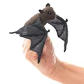 Produktbild: Folkmanis Mini Fledermaus-Fingerpuppe, Schwarz, Braun