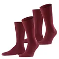 Produktbild: Falke City Herren Socken Airport 2er Pack, GröÃŸe:45/46;Farbe:barolo