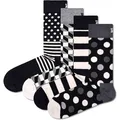 Produktbild: HAPPY SOCKS Happy Socks 4er Pack Unisex Socken - Geschenkbox, Classics, gemischte Farben