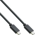 Produktbild: InLine USB 3.2 Gen.2 Kabel - USB Typ-C Stecker/Stecker, schwarz, 1m