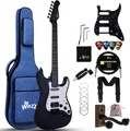 Produktbild: Winzz Erwachsene E-Gitarre 4/4 Größe, HSS Tonabnehmer, E-Gitarre ST - 39 Zoll