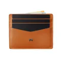 Produktbild: Gentlemen’s Kartenetui – Premium Rindsleder & RFID-Schutz – Platz für Karten, Scheine, Münzen & Tracker im Wallet – Patentiertes Slim Design – Slim Wallet mit Münzfach