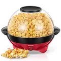 Produktbild: Popcornmaschine5.5L Popcorn Maker für ZuhausePopcorn Machine mit Zucker Butte...