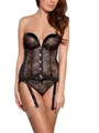 Produktbild: Gossard Women's Demi & Balconette Corset, Black, 36 DD UK