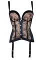 Produktbild: Gossard Corsage VIP Retrolution Corsage Black (Corsage, 1-tlg., Teilspitze)